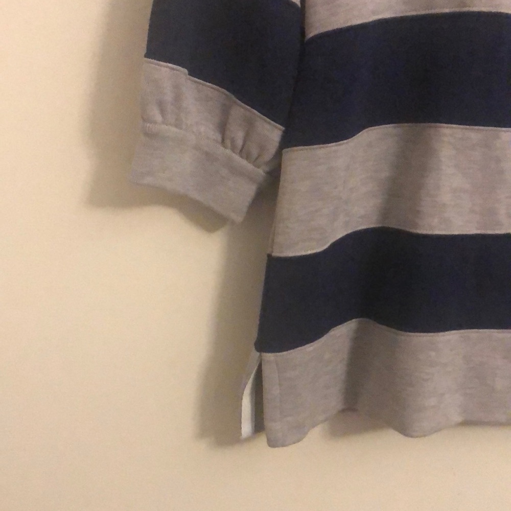 Marc Jacobs Striped Puff Sleeve Rugby Sweater - Picture 8 of 10
